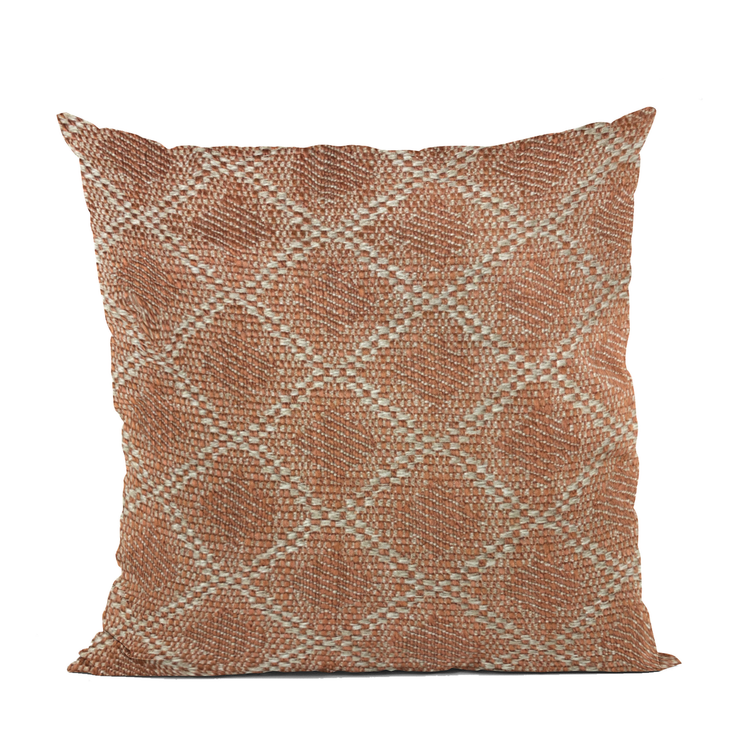 Plutus Brown Diamond Luxury Throw Pillow
