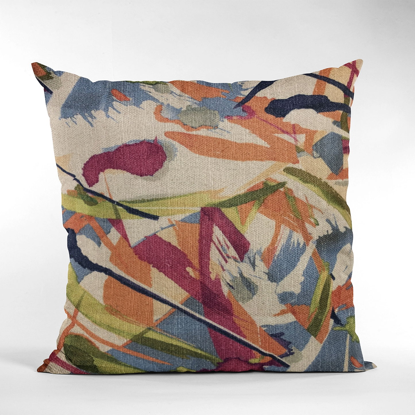 Plutus Multi-Color Graphic Print Luxury Throw Pillow