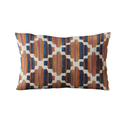 Plutus Multi-Color Lights Diamond Luxury Throw Pillow