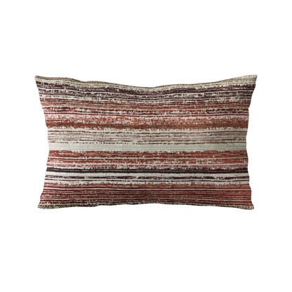 Plutus Multi-Color Stripe Luxury Throw Pillow
