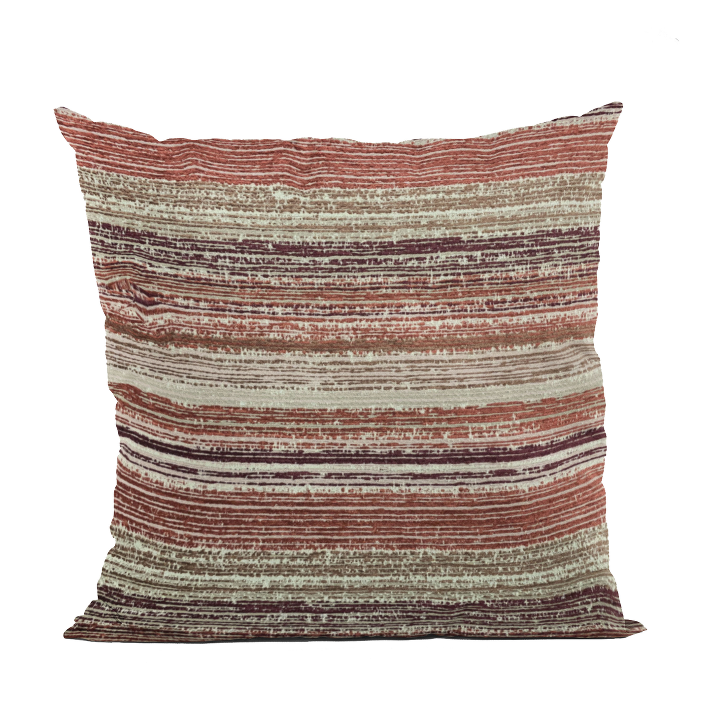 Plutus Multi-Color Stripe Luxury Throw Pillow