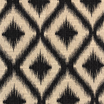 Plutus Diamond Embers Gray and Beige Luxury Throw Pillow