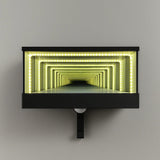 Infinite Mirror Garage Key Holder with LED Light
