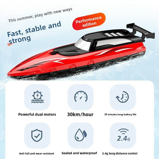 Electric remote control boat product image 3