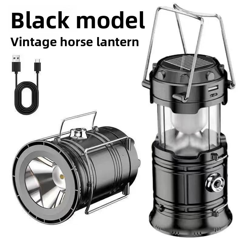 Solar Powered Multifunction Camping Lantern