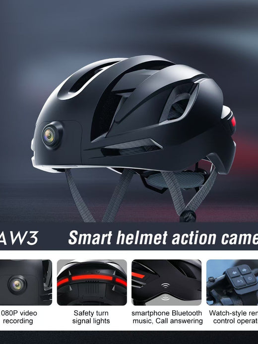 Intelligent helmet camera
