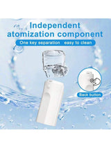 Portable facial hydration nebulizer front view