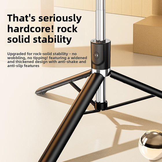 Extended Bluetooth Selfie Stick Phone Tripod 360 Rotation Vlog Stand elec-phone-accessories product image 3