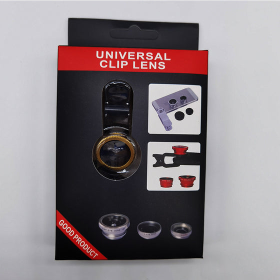 Universal 3-in-1 Clip-On Phone Lens Kit Phone Accessories product image 4