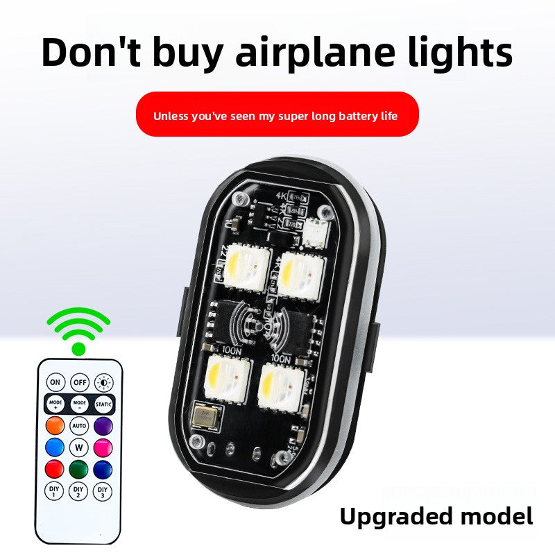 Wireless remote control aircraft lights product image 2