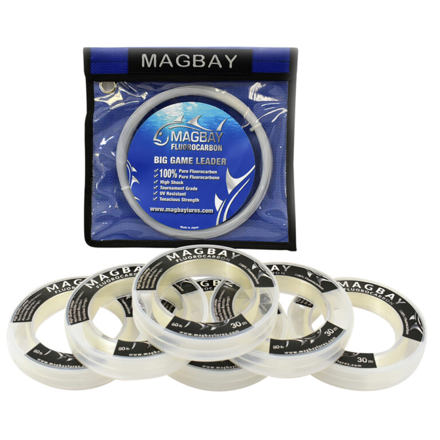 MagBay Big Game Fluorocarbon Leader Line