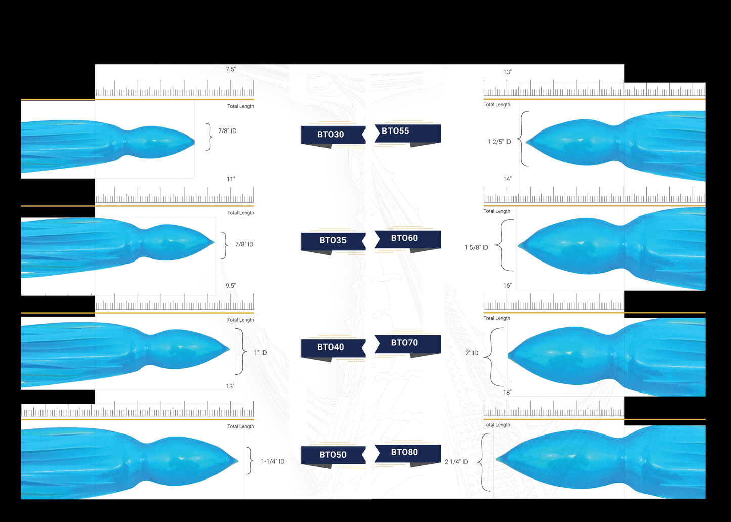 BTO70 16" Octopus Skirt