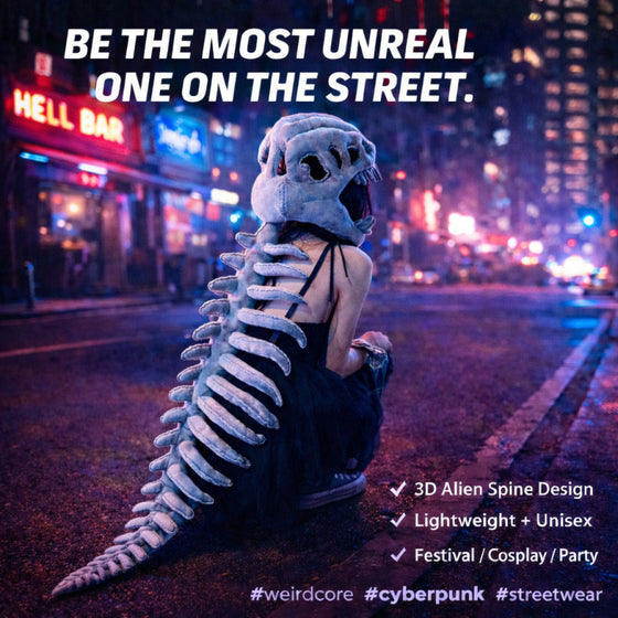 Dinosaur Skeleton Headgear product image 1