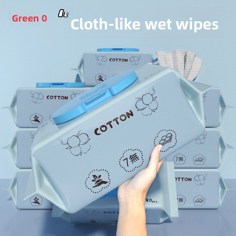 Thick baby wipes in large packages