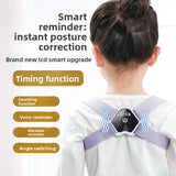 Intelligent Posture Corrector with LCD Display