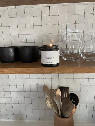 Pumpkin Juice Candle by Bow Down Studio