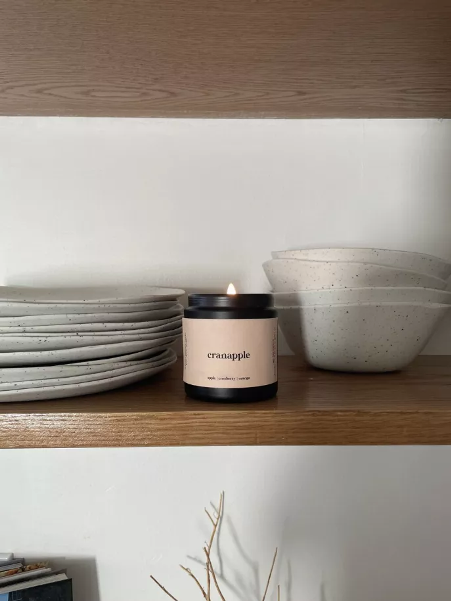 Cranapple Candle by Bow Down Studio
