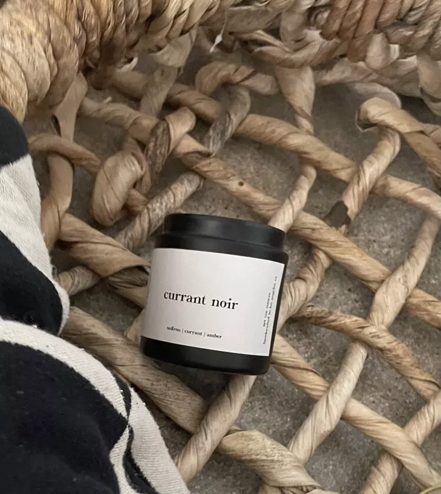 Currant Noir Candle by Bow Down Studio