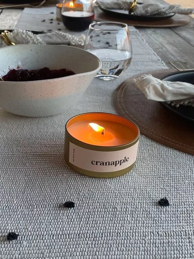 Cranapple Candle by Bow Down Studio