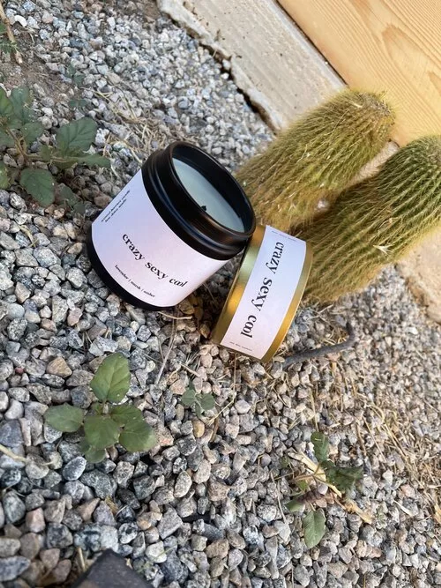 Crazy Sexy Cool Candle by Bow Down Studio