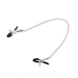 Metal Nipple Clips with Chain and Bells