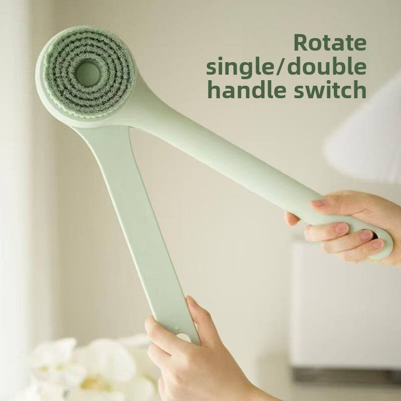 Rotating electric bath brush