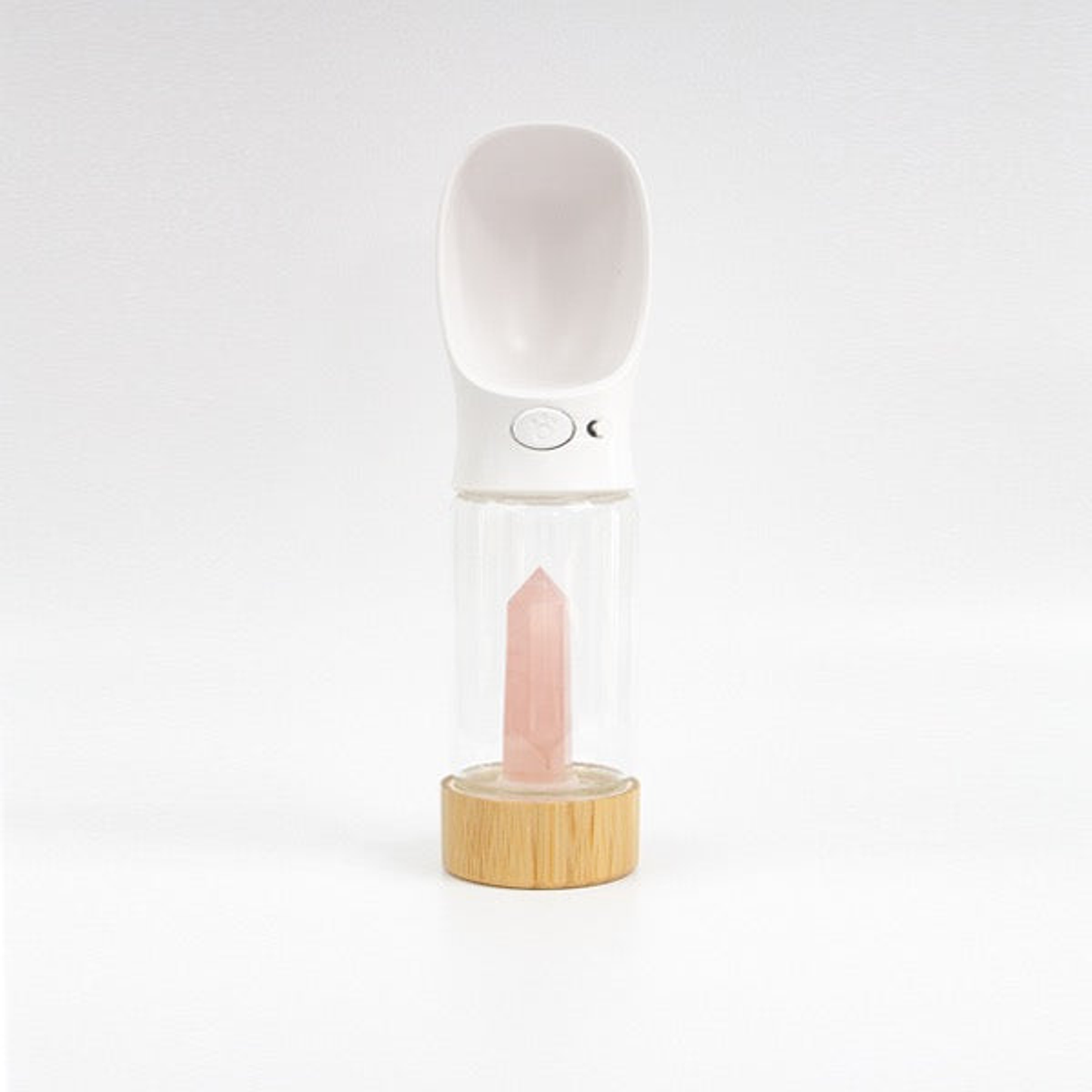 Merci Collective Urban Oasis Crystal-Infused Pet Water Bottle