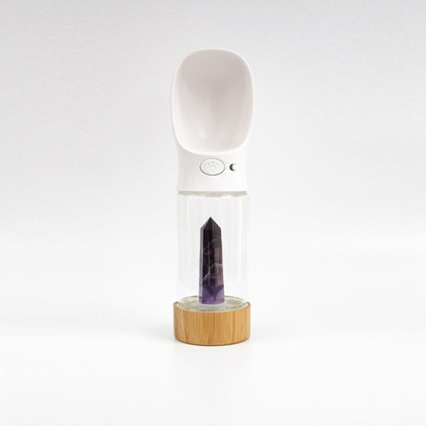 Merci Collective Urban Oasis Crystal-Infused Pet Water Bottle