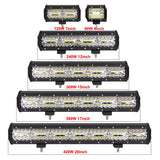 LED Car Strip Light 20-Inch 140 Bead Off-Road Vehicle Roof Light