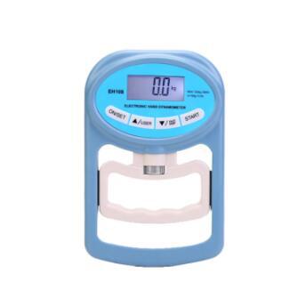Grip strength tester with included accessories