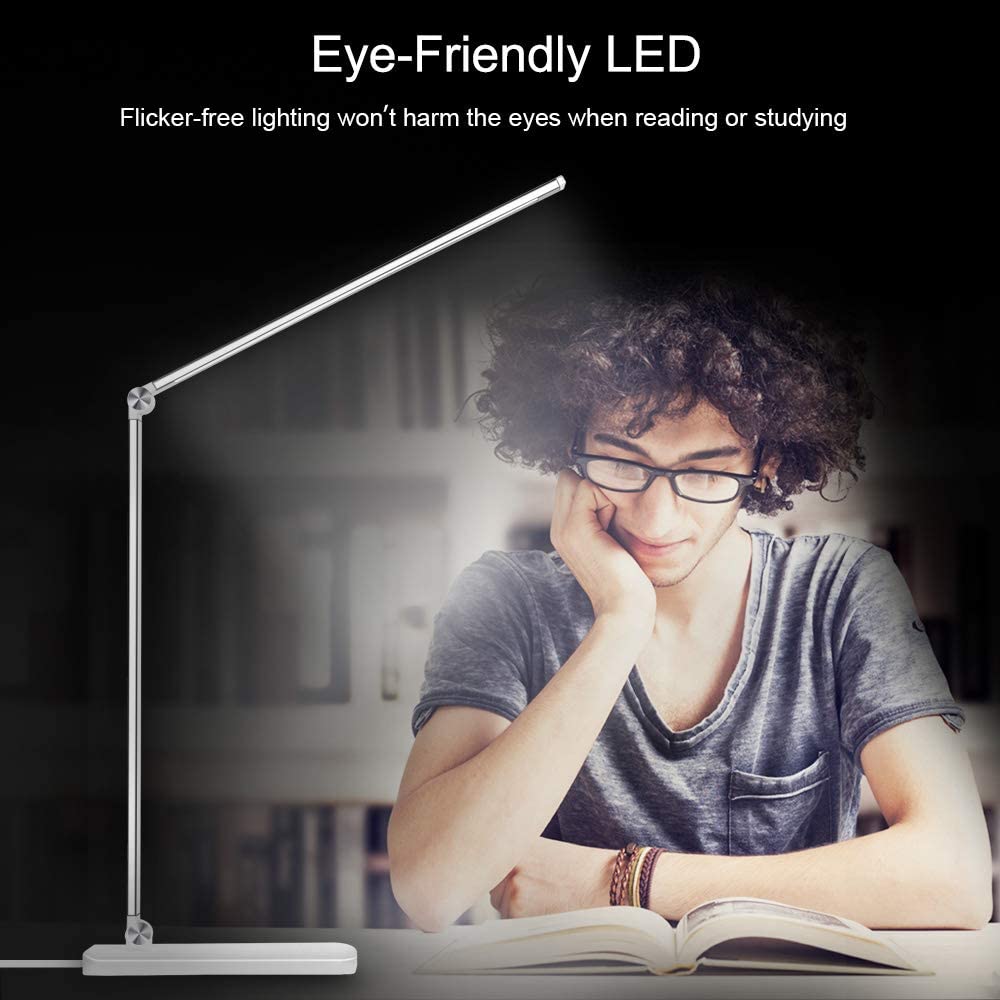 LED Flex Desk Lamp with Phone Charger
