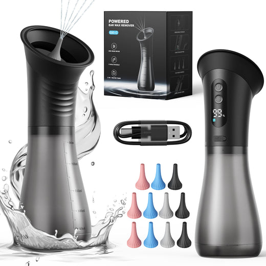 Electric Ear Washer with Adjustable Nozzles