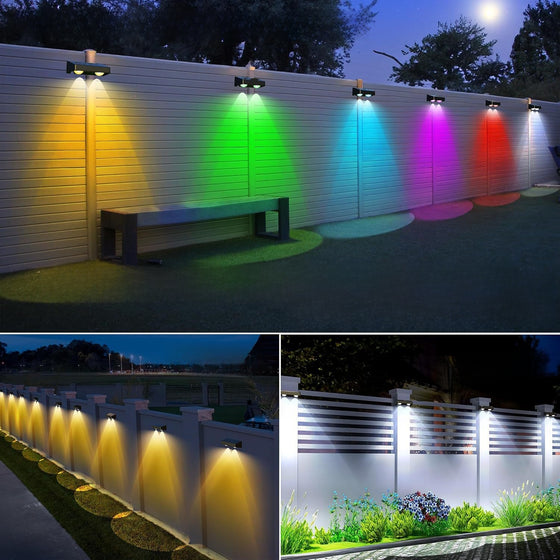 Upgraded Solar Fence Light with Multiple Lighting Modes Garden & Outdoor product image 1