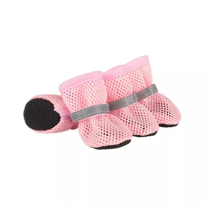 Mesh Pet Dog Shoes with Soft Sole