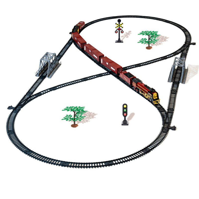 Christmas electric remote control train toy product image 5