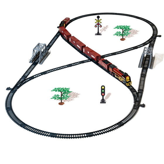 Christmas electric remote control train toy product image 5