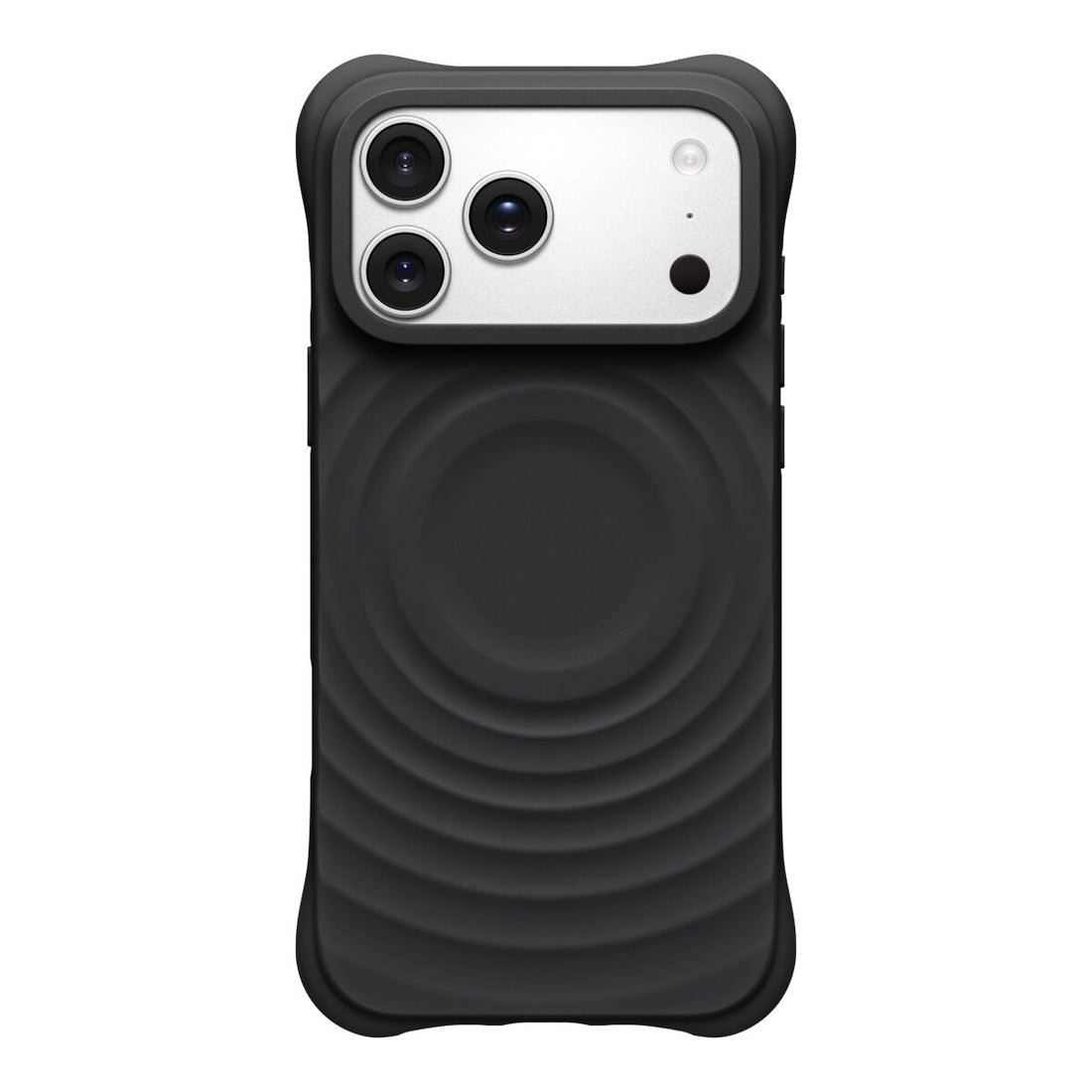 Magnetic Liquid Silicone Wave Pattern Phone Case