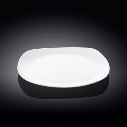 Wilmax Fine Porcelain Bread Plate, 6.5 in, Set of 6
