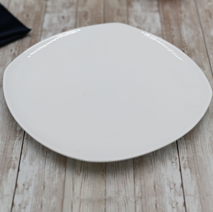 Wilmax Fine Porcelain Square Platter, 11.5 in / 29.5 cm