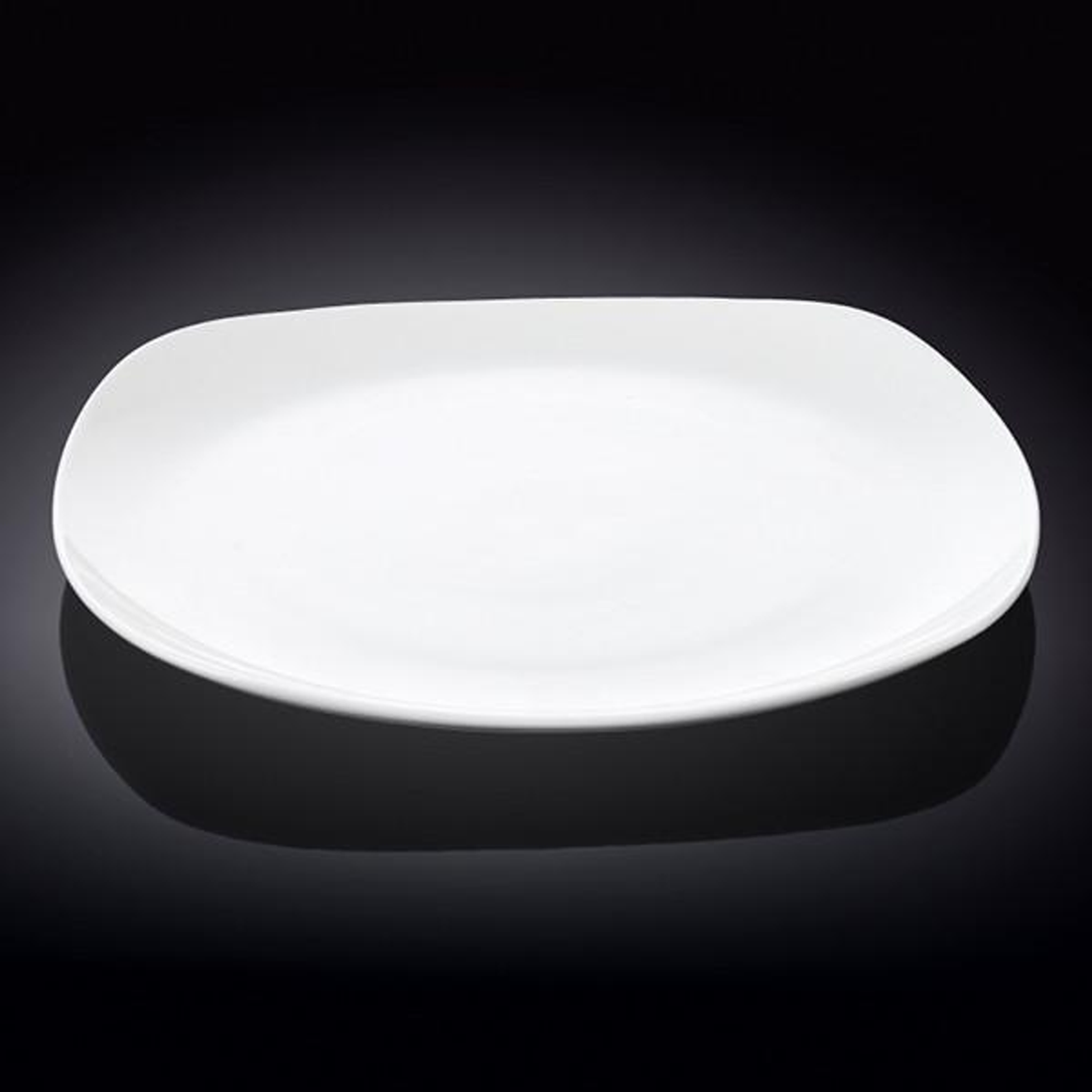 Wilmax Fine Porcelain Square Platter, 11.5 in / 29.5 cm