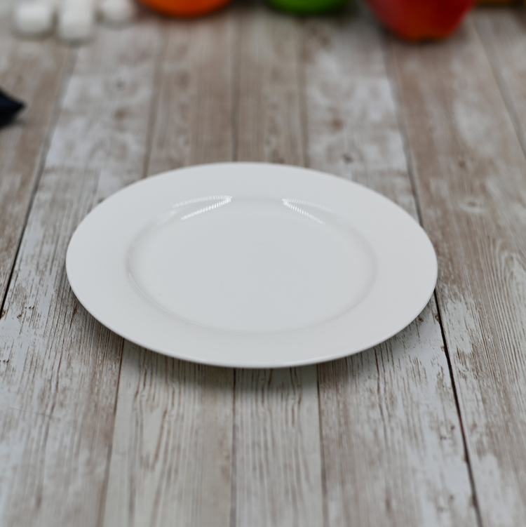 Wilmax White Porcelain Bread Plate, 6 in