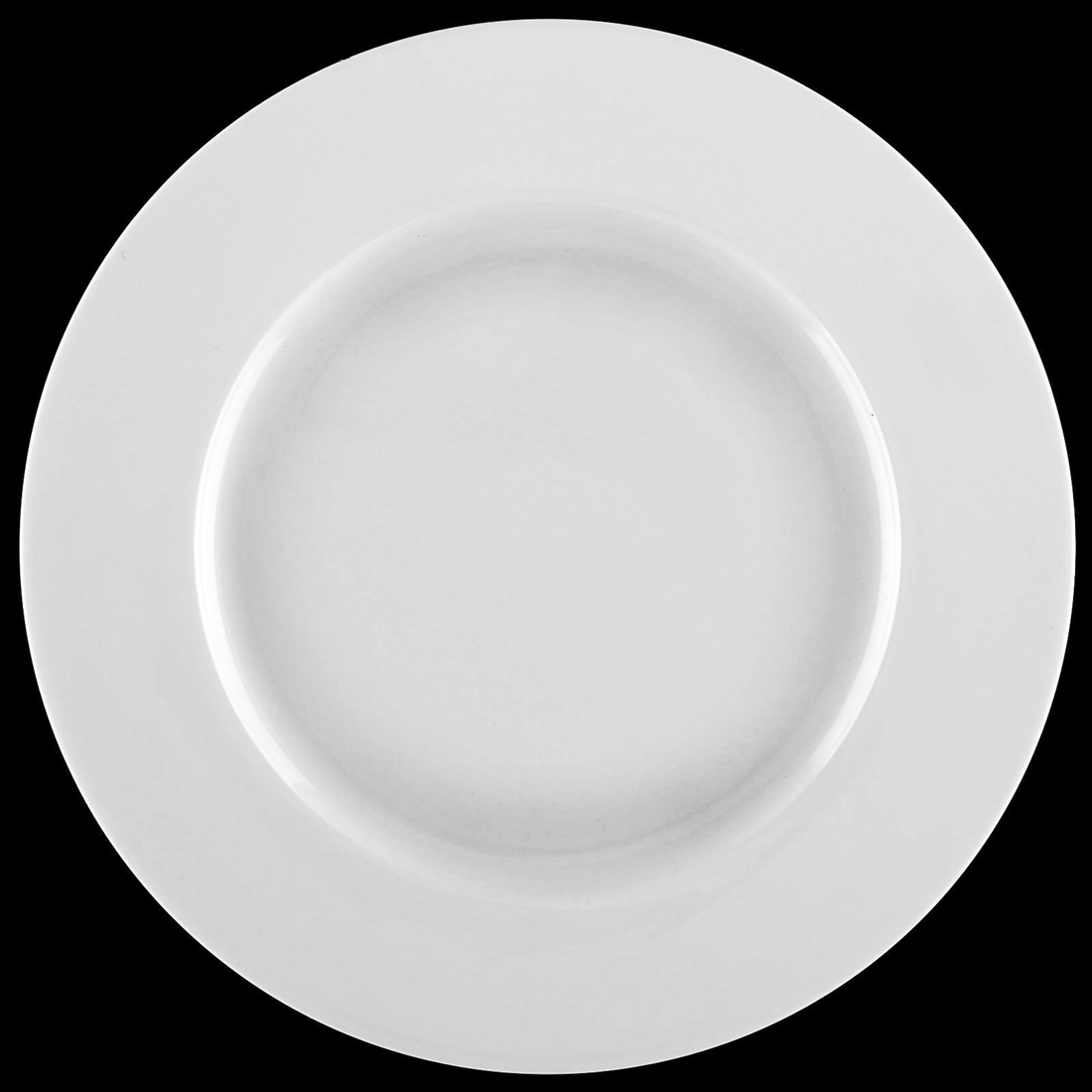 Wilmax White Porcelain Bread Plate, 6 in