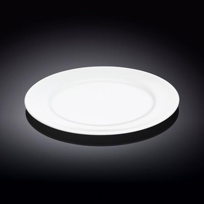 Wilmax Fine Porcelain Dessert Plate, 8 in, Set of 6, WL-991006