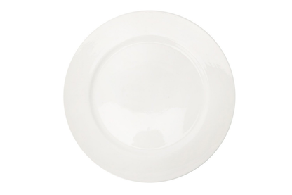 Wilmax Fine Porcelain Round Platter, 12 in / 30.5 cm (Model WL-991010)