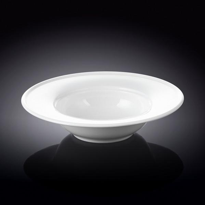 Wilmax Porcelain Deep Plate, 9 in / 395 ml
