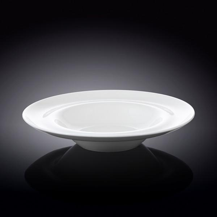 Wilmax Porcelain Deep Plate, 9 in / 300 ml