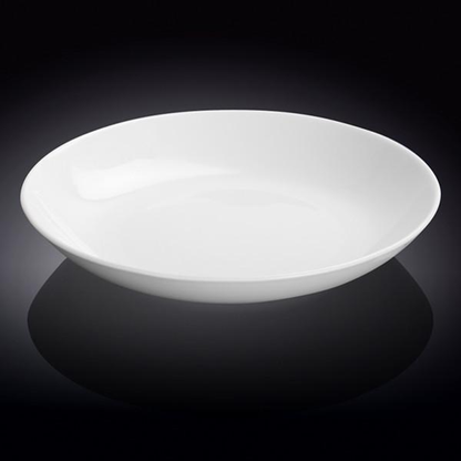 Wilmax Fine Porcelain Round Deep Platter, 12 in / 30.5 cm