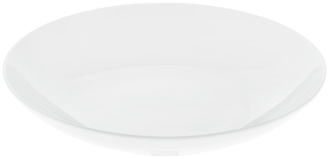 Wilmax Fine Porcelain Round Deep Platter, 12 in / 30.5 cm