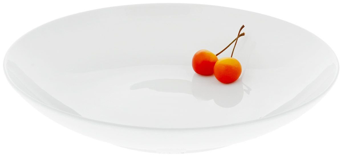 Wilmax Fine Porcelain Round Deep Platter, 12 in / 30.5 cm