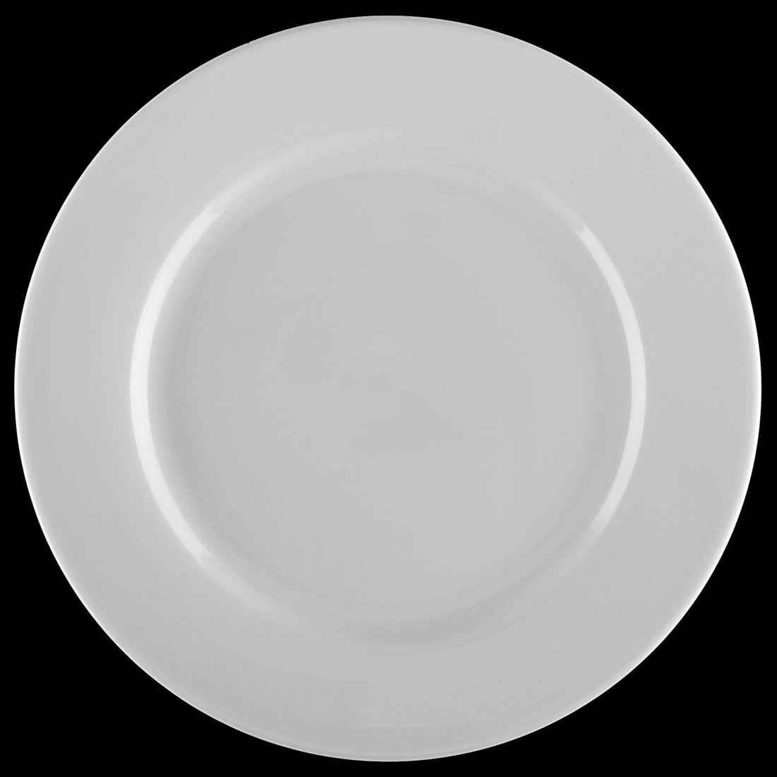 Wilmax White Porcelain Professional Dessert Plate, 7 in (18 cm)